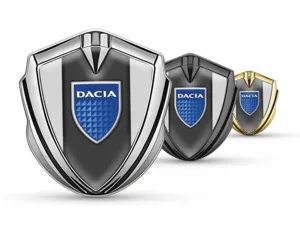 Dacia Emblem Silikon Abzeichen Tuning Stil Glänzend Top